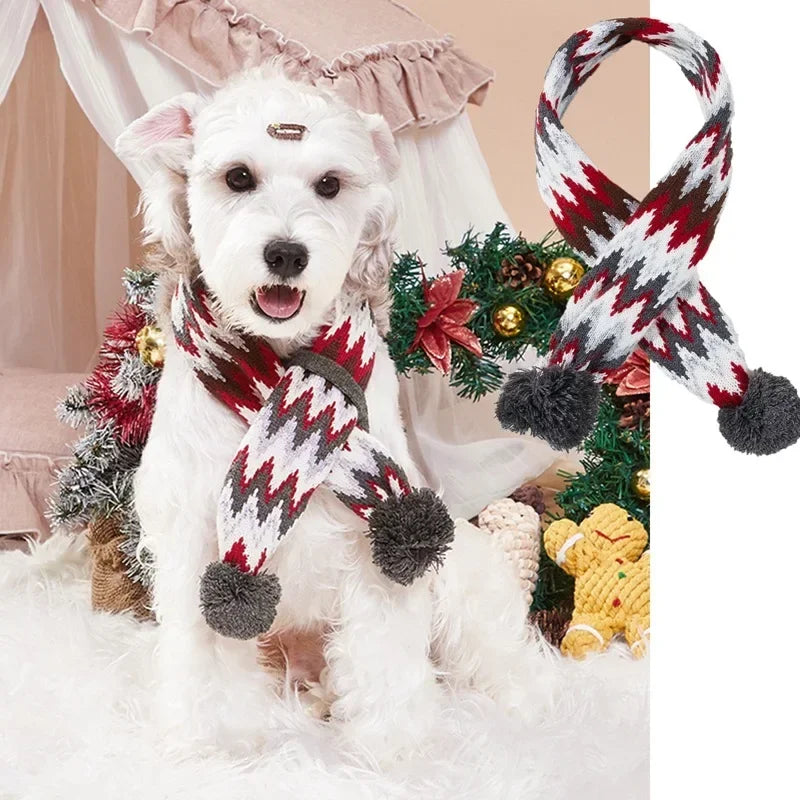 Celebrate the season: Winter pet scarf for cozy winter fun